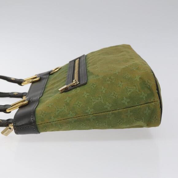 LOUIS VUITTON Monogram Mini Lucille PM Hand Bag Tst Khaki M92682 - Picture 5 of 13